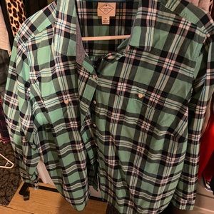 ST. JOHNS BAY FLANNEL SHIRT 2X